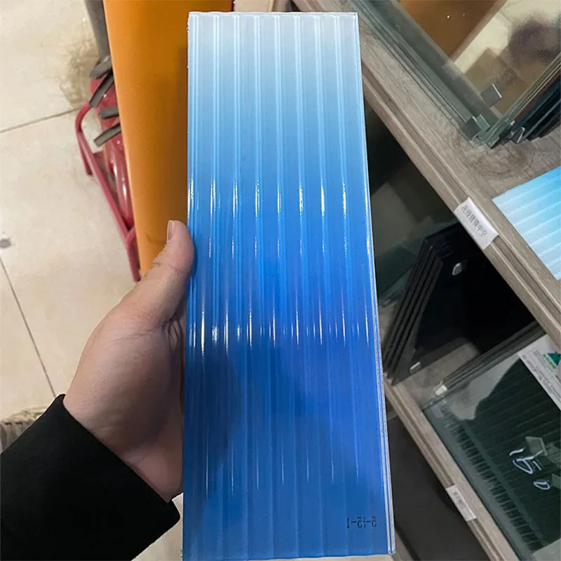 Индивидуальное Морское Синее Стекло (1)