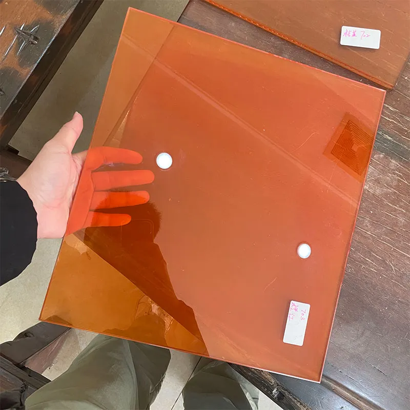 Индивидуальное Оранжевое Стекло по Заказу Клиента (1)