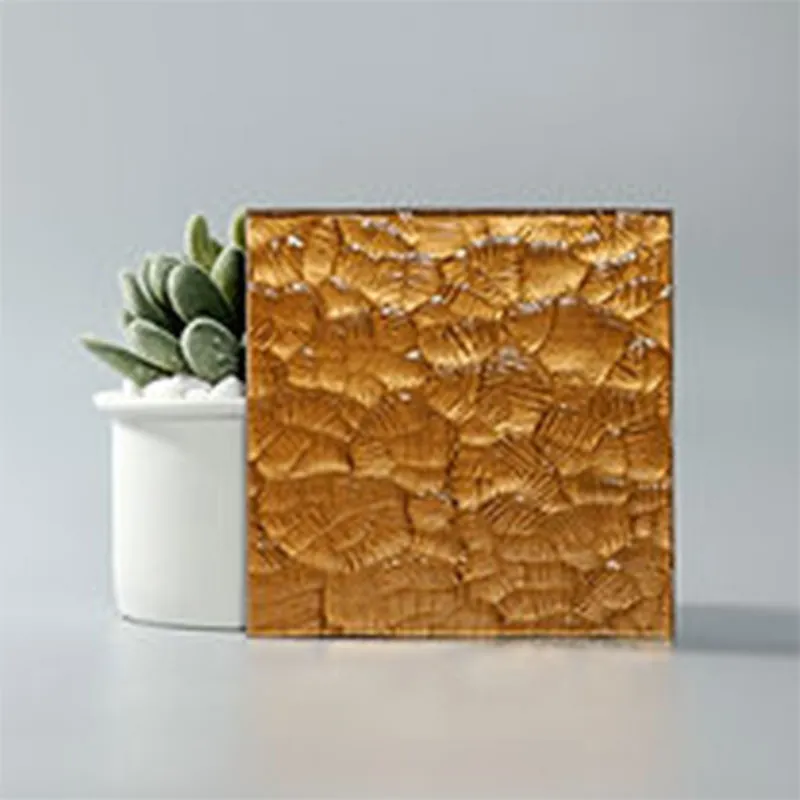 D-3 Индивидуальное художественное текстурированное стекло для домашнего декора (4)